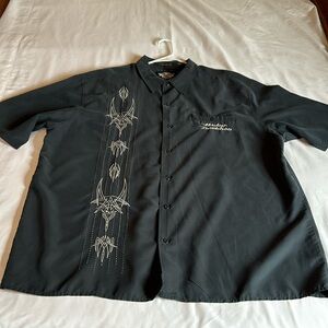 Harley Davidson Vintage Button Up.   Mens size XXL